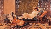 Frederick Goodall A New Light in the Harem Germany oil painting artist